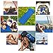 Angemay Ultralight Sleeping Pad - Ultra-Compact Camping Air Mattress for Backpacking, Travelinga and Hiking - Leakproof Portable Outdoor Sleeping Mat with Pillow, for Travel Beach Camping - Blue
