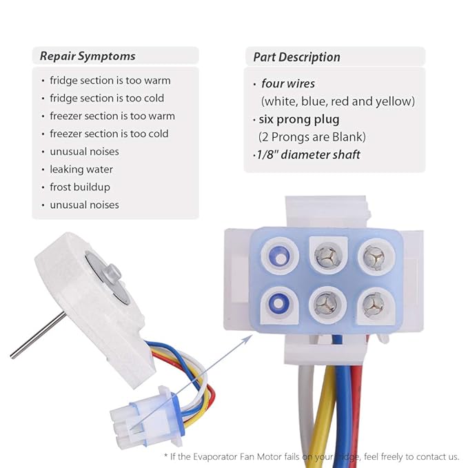 241509402 ventilador de motor de evaporador ventilador congelador ...