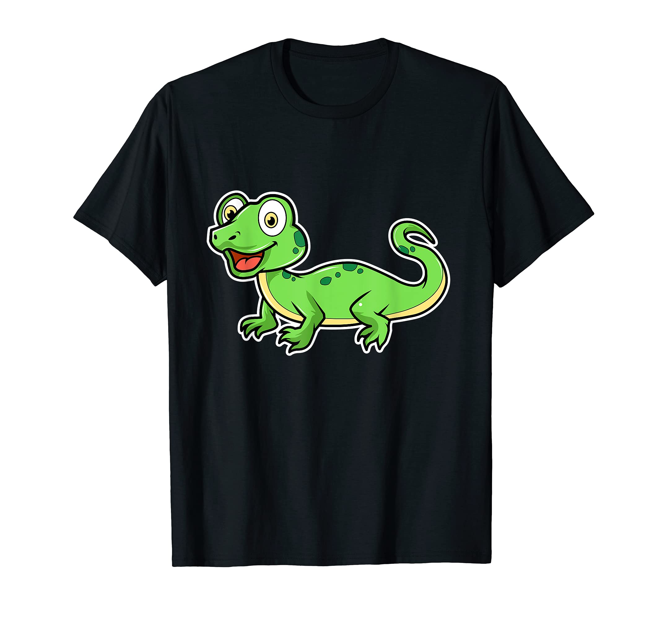 Cute lizard Cartoon Animal Reptile T-Shirt