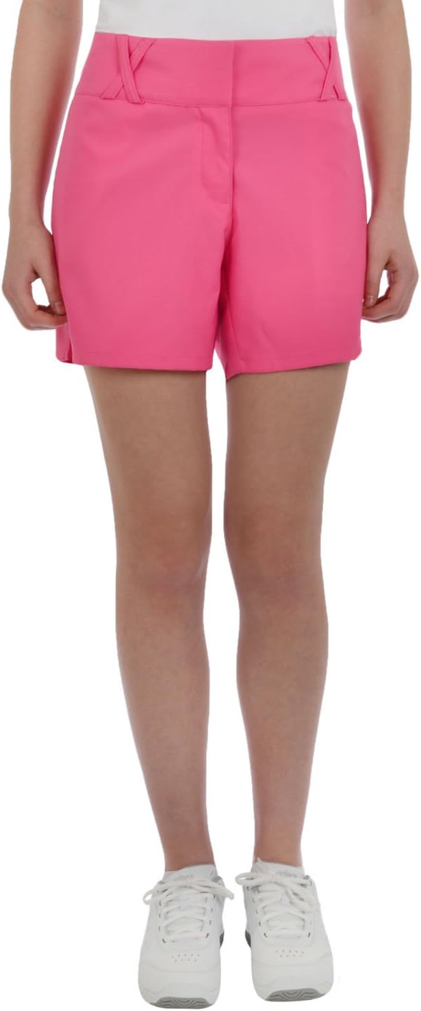 adidas pink golf shorts