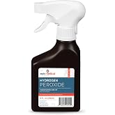 Epic Medical Supply Hydrogen Peroxide Spray 3% USP - First Aid Antiseptic for Cuts &amp; Scrapes - Multi-Purpose Cleaner - 8oz / 236ml Trigger Spray Bottle (1)