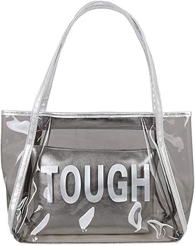 Clear jelly tote bags Clearance