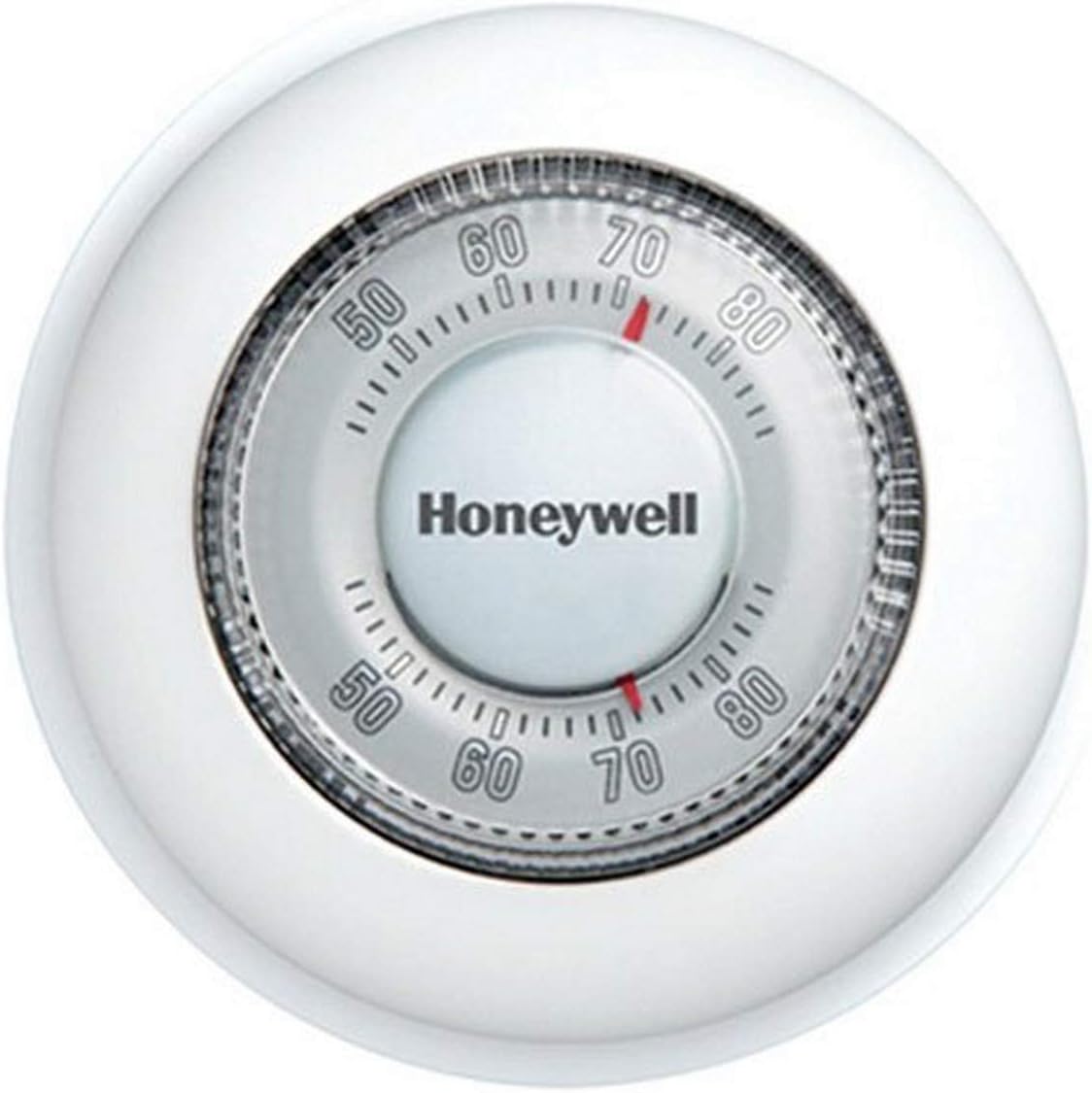 Honeywell Home CT87K1004 The Round Heat Only Manual Thermostat