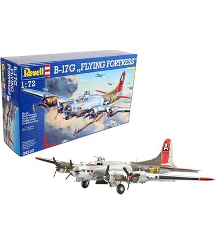 Amazon.com: Revell B17G Flying Fortress 1: 48 Scale : Arts, Crafts