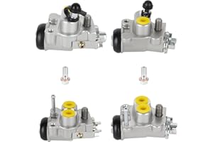 ISEYEC Front Left or Right Brake Wheel Cylinders All 4 Kit for Honda TRX350/400/500/650 FourTrax Rancher 350/400 Foreman 500 Rincon 600, Replace for 45310-HN2-006 45330-HN2-006 45350-HN5-N01 45370-HN5-N01