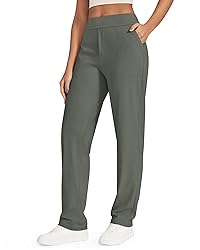 G4Free Wide Legs Athletic Pants for Women Basic