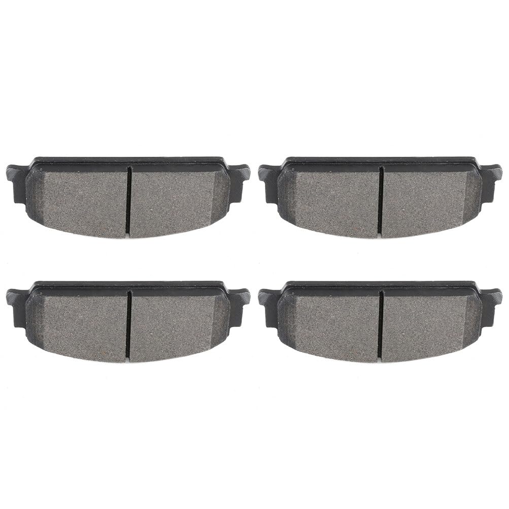 cciyu D1351 Front Semi-Metallic Disc Brake Pads Kit