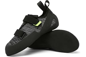 Mocjuxo Rock Climbing Shoes for Men Women Slip-Resistant Lightweight Indoor Outdoor Sport Bouldering