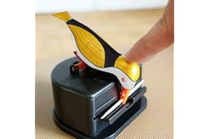 Hinder Automatic Bird Toothpick Dispenser, Woodpecker Design, Brown ABS Plastic, 7.6*9*8.6cm