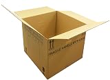 STAR SUPPLIES 10 Extra Large Cardboard Boxes 53x53x41cm with Handles view 4