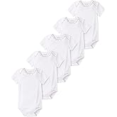 Calvin Klein Organic Baby Essentials 5 Pack Bodysuits