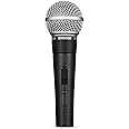 Shure SM58S Cardioid Dynamic Vocal Microphone with On/Off Switch