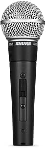 Shure SM58S Vocal Microphone (with On Off Switch)