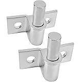 2 Pack Wall Mount Gate Hinge, Wood Fence Link Gate