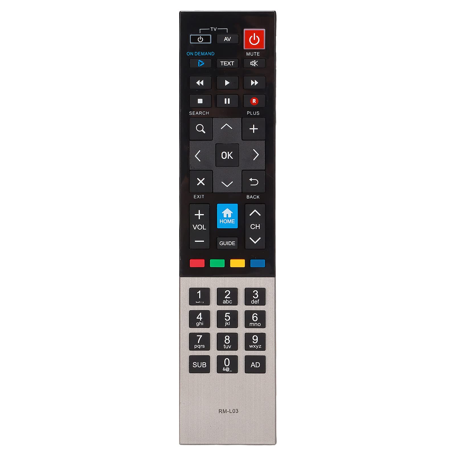 Nimomo Remote Control, RM-L03 Replacement Portable Remote Control Compatible for FVP‑4000T Smart HD TV Recorder