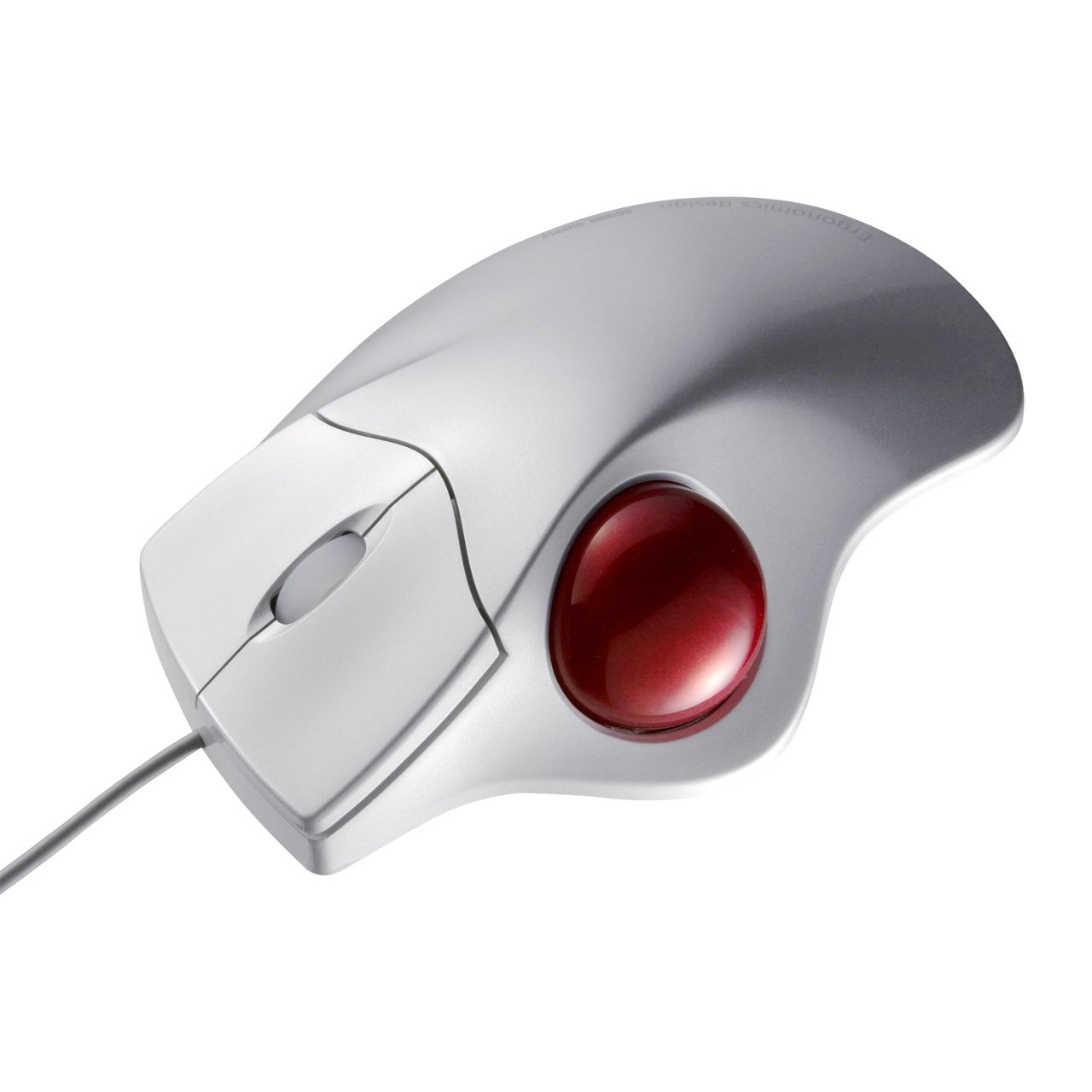 SANWA Wired Ergonomic Trackball Mouse, For PC Laptop