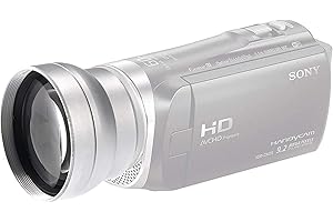 DIGITAL NC Wide Angle Lens for Sony HDR-CX455 (0.5X)