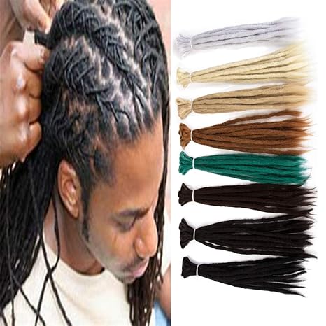 Sayfut 20 Inch Dreadlocks Hair Extensions 5 30strands Synthetic