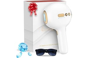 Lovsheme Laser Hair Removal, IPL Laser Hair Removal for Women and Men, 32°F Sapphire Ice Cooling System, Laser Hair Removal Device At Home, Almost Permanent Painless Whole Body Hair Removal
