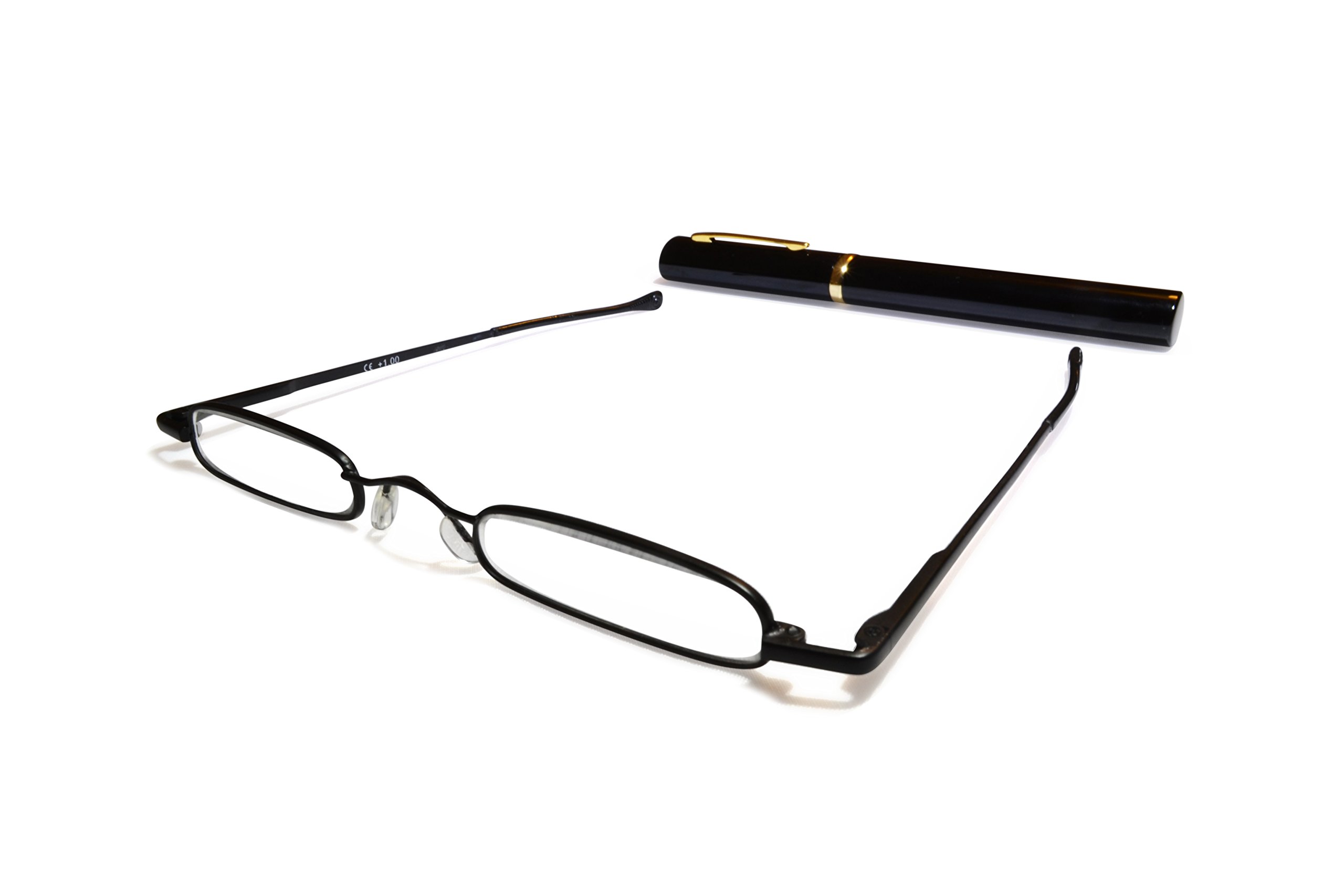 IMag Mini Slim Metal Spring Hinge Reading Glasses with