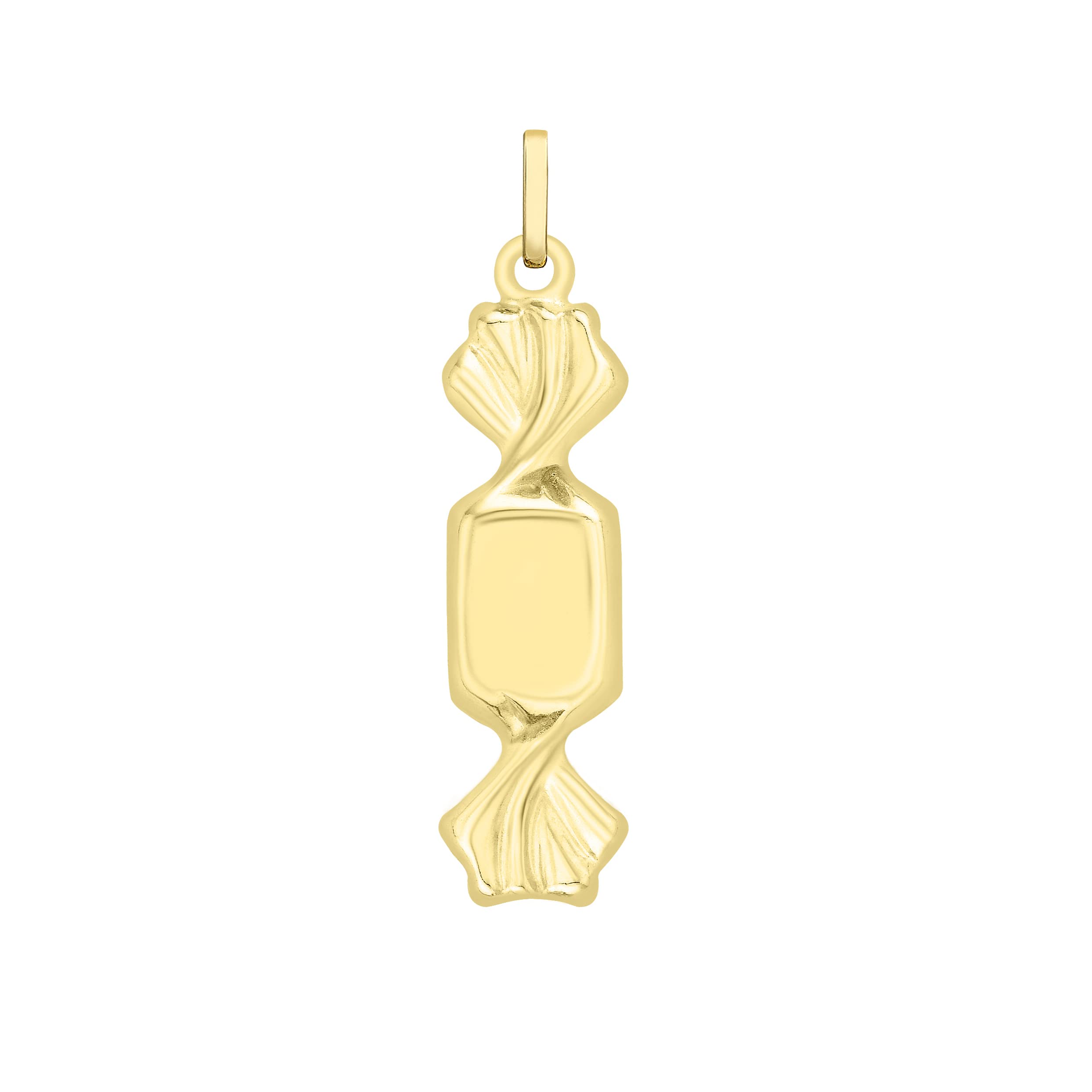 CARISSIMA Women's 9ct Yellow Gold Toffee Charm Pendant