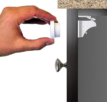Baby Magnetic Cabinet Safety Locks Baby Proof Easy To Install No Tools Drilling Or Screws To Damage