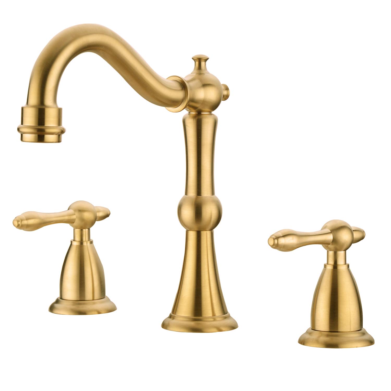 Black Friday TRUSTMI 2 Handle Widespread Brass Bathroom Mixing Faucet