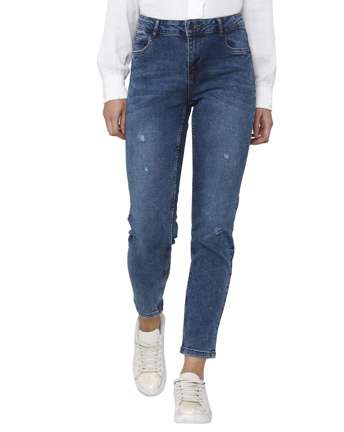 Buy VERO MODA Women's Slim Fit Jeans at Amazon.in