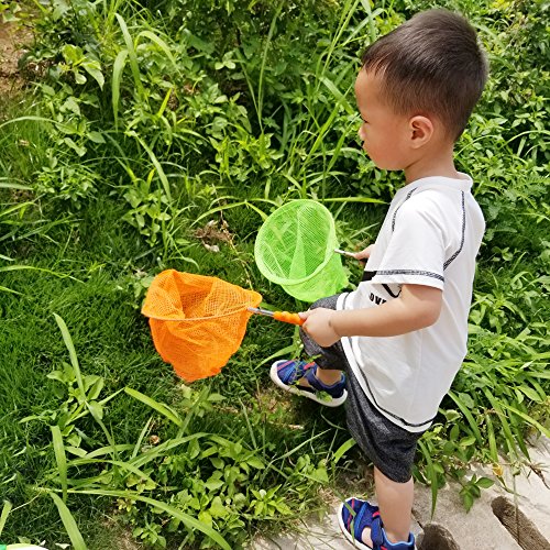 M-jump Outdoor Nature Exploration Toys - Insect Bug Adventure Set - Includes Legerity Portable Bug House Toy Carrying Handle,Butterfly Insect Net