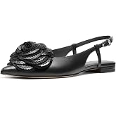 Michael Kors Womens Elodie Sling Flat