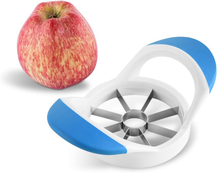 Apple Cutter Slicer Wedger Fruits Corer Stainless Steel Blades Handy
