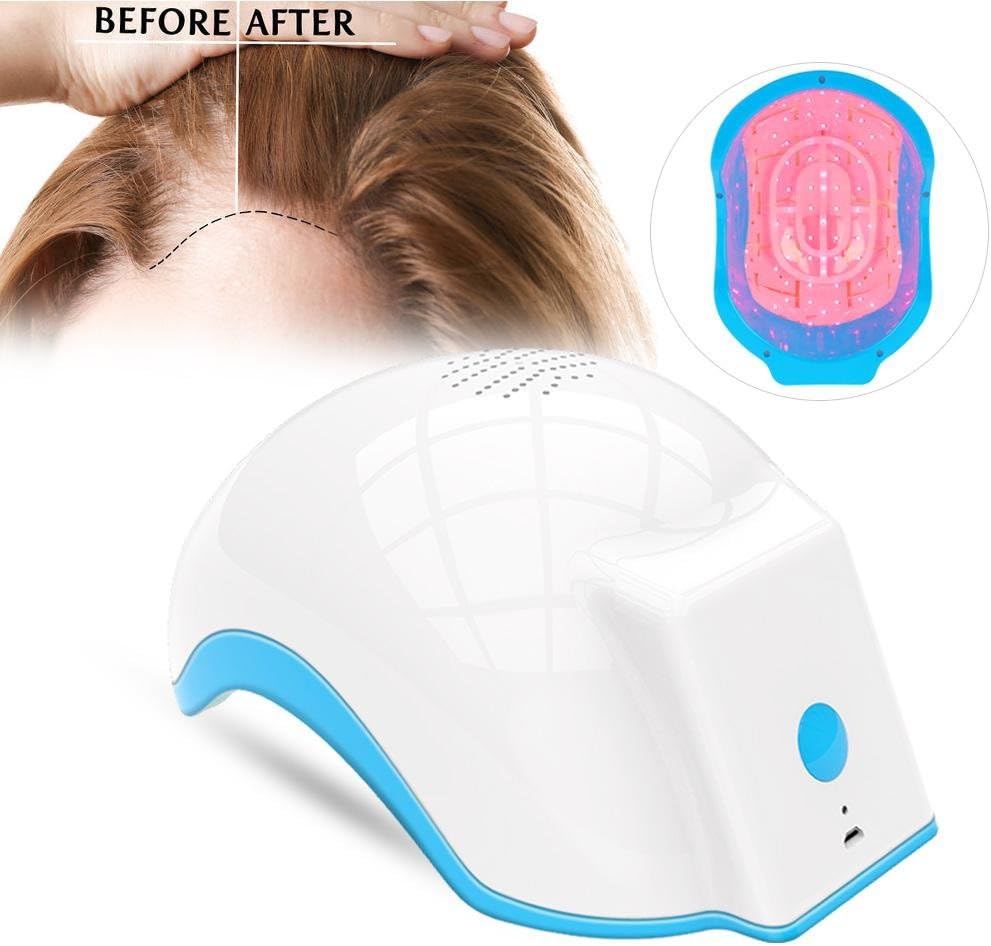 Hair Regrowth Helmet, Hair Loss Regrowth Treatment Cap Machine(US Plug)