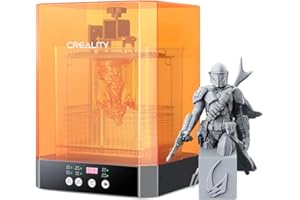 COMGROW Creality UW-03 Wash and Cure Station 2 in 1 Machine Resin 3D Printer Gen 3.0 360° UV Exposure 405nm LED Magnetic Propeller Speed 500r/min 10.64L Cure Volume 8.46x6.49x11.81 inch