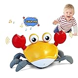 FEELGUY Crawling Toy Crab Baby Toy, Infant Sensory