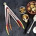 GeMoor 3 Pack Kitchen Tongs of 8