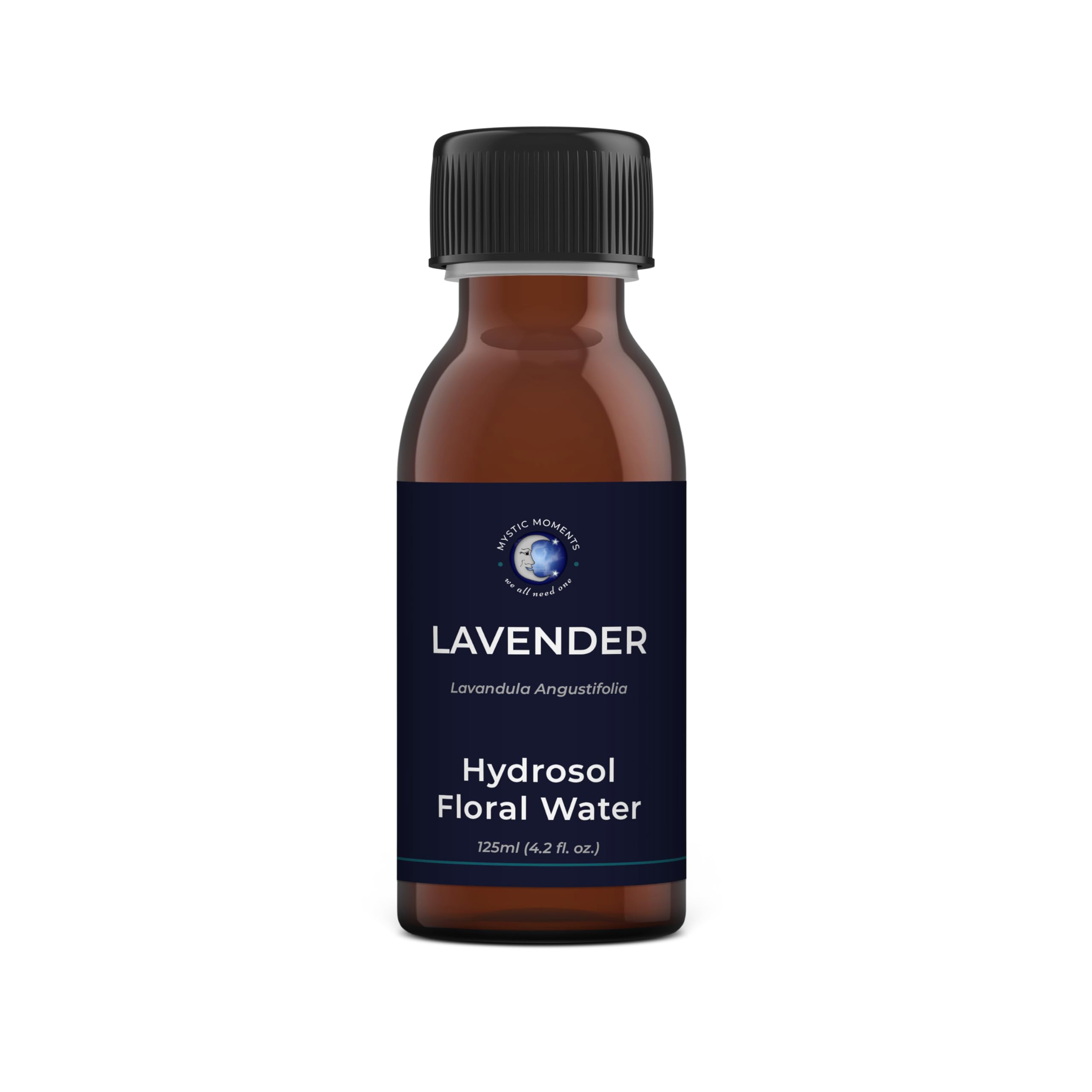 Mystic Moments | Lavender Natural Hydrosol Floral Water 125ml | Perfect for Skin, Face, Body & Homemade Beauty Products Vegan GMO Free