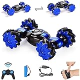 KUSARKO Gesture Rc Car for Boys, 4WD 2.4GHz Rc Drift Car for Kids, Larger Gesture Sensing Remote Control Stunt Cars