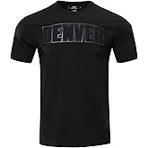 Mens NBA Classic Triple Black Cotton Short Sleeve Tee