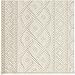 Orian Rugs Jersey Home Indoor/Outdoor Organic Cable Knit Sweater Area Rug, 7'7