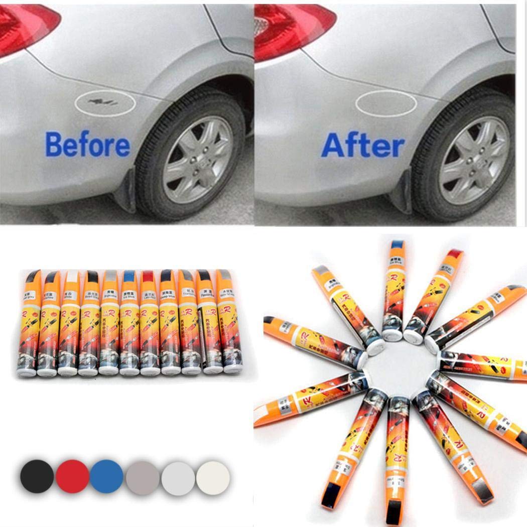 Zhuygba Scratch and Swirl Remover - Ultimate Car Scratch Remover Pen - Polish & Paint Restorer Pen, Car Paint Repair Marker Pens - Easily Repair Paint Scratches, 12ml