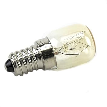 Herd Backofen Lampe Birne E 14 bis 300° Grad C 15 Watt 25mm Durchmesser