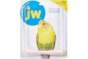 JW Pet Company Insight Sand Perch Swing Bird Toy, Small, Assorted