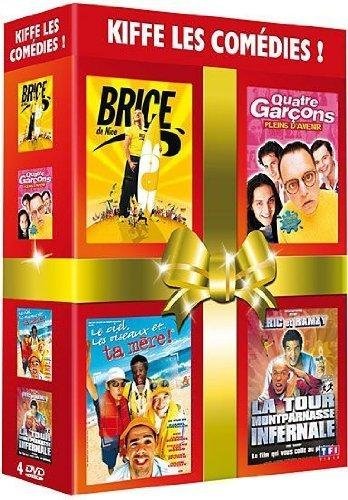 Coffret Kiffe Les Comédies ! - Brice De Nice + Quatre Garçons Plein D'avenir + Le Ciel, Les Oiseaux Et Ta Mère + La Tour Montparnasse Infernale - Pack