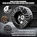 Audew Spare Tire Cover Soft Vinyl Water-Proof Wheel Tire Cover Universal Fit for Jeep, Trailer, RV, SUV, Truck 28