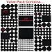 Dura Shield Heavy Duty Self-Adhesive Felt Furniture Pads, Black – Large 250-Piece Variety Pack for Best Floor Protection Value – Risk Free Satisfaction Guarantee!