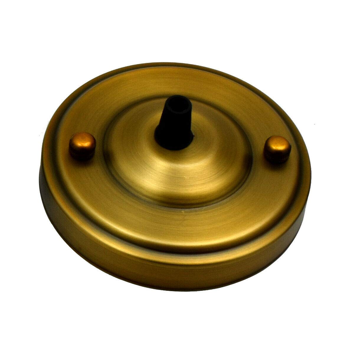 DC VOLTAGE Vintage Lighting UK Ceiling Rose Fitting Plate Light Fitting Chandelier 108mm