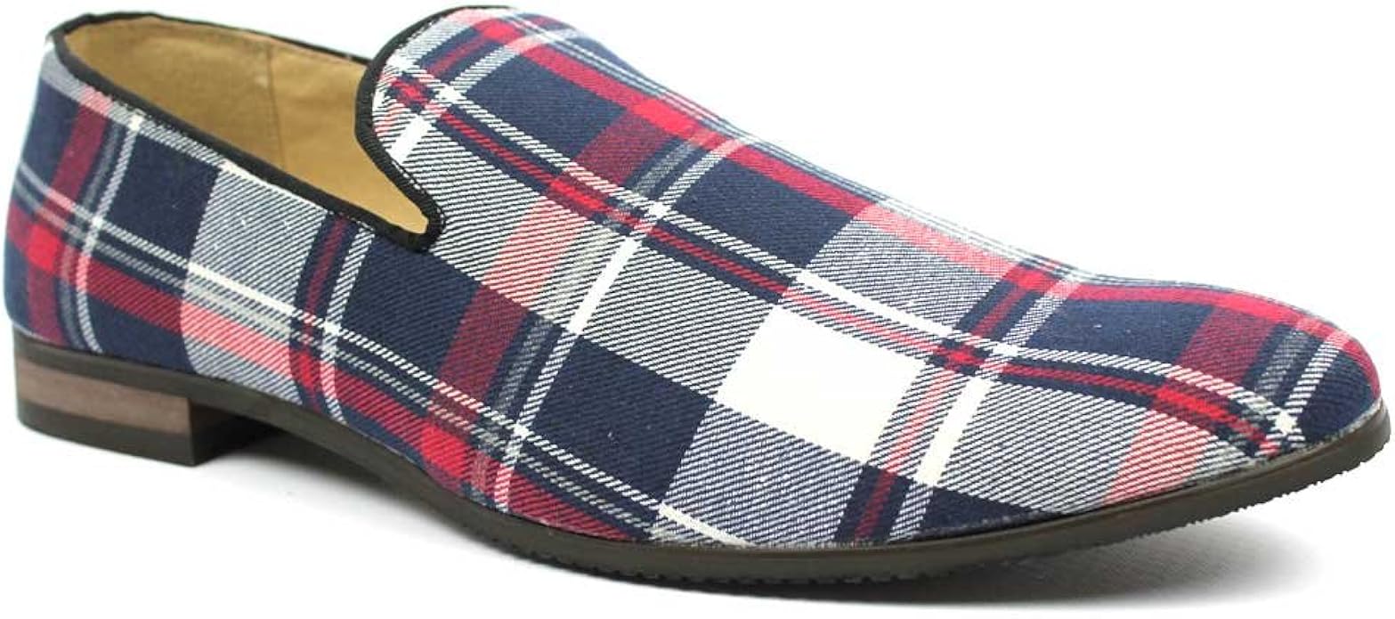 checkered dress shoes