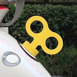 TNAIYH Car Wind Up Key Sticker, 3D Funny Cute