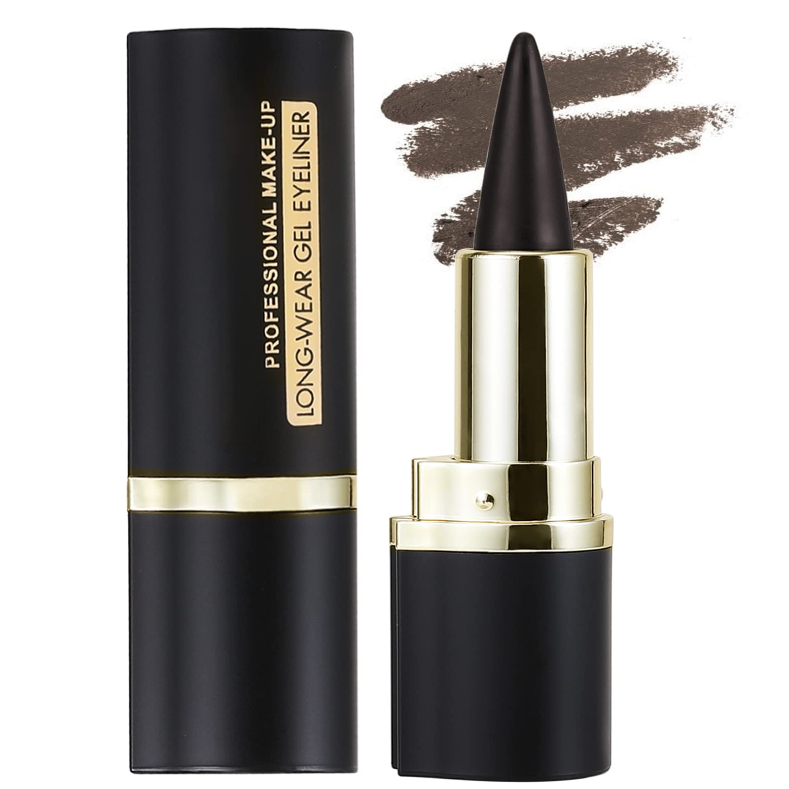 Boobeen Eyeliner Gel Makeup Black Eye liner Pen Matte Waterproof Eyeliner Pencil Quick Drying Eye liner Gel Stick Eye Makeup Long Lasting