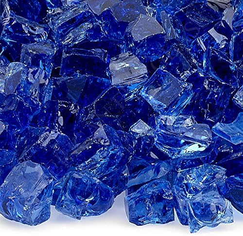 American Fireglass 10 Pound Fire Glass With Fireplace Glass And